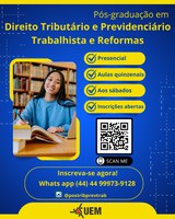 Pós-Graduação em Direito Tributário e Previdenciário, Trabalhista e Reformas